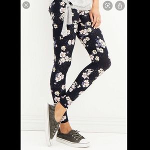 Maurices floral leggings
